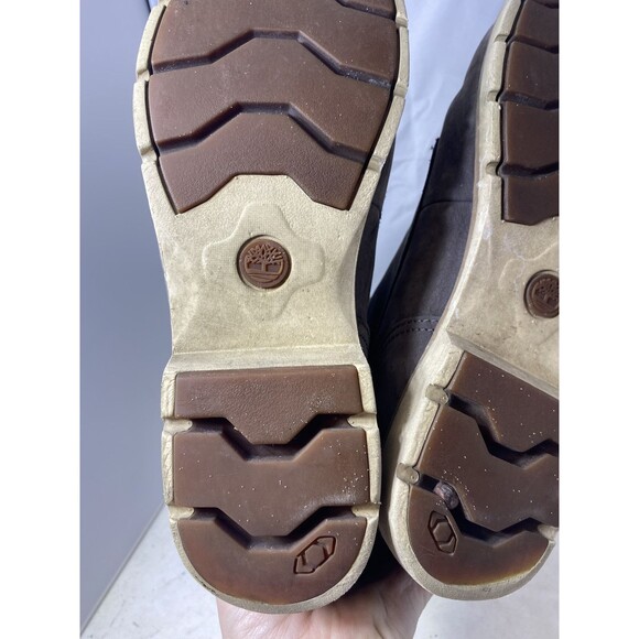 Timberland Women's Bramhall Boot Size 10 Waterproof Lace Up Chukka Gray Nubuck - Picture 7 of 15